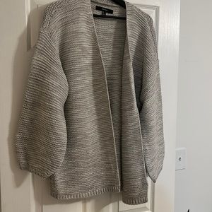 Open cardigan